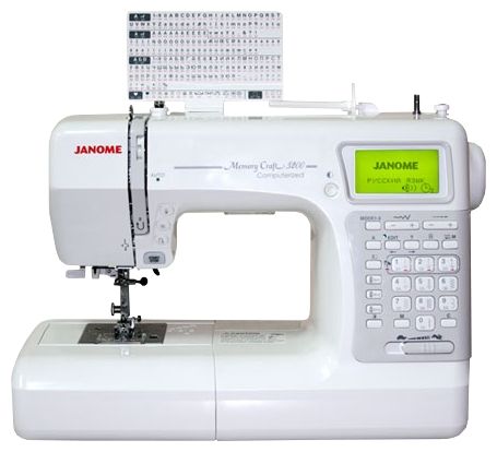 швейная машина Janome Memory Craft 5200