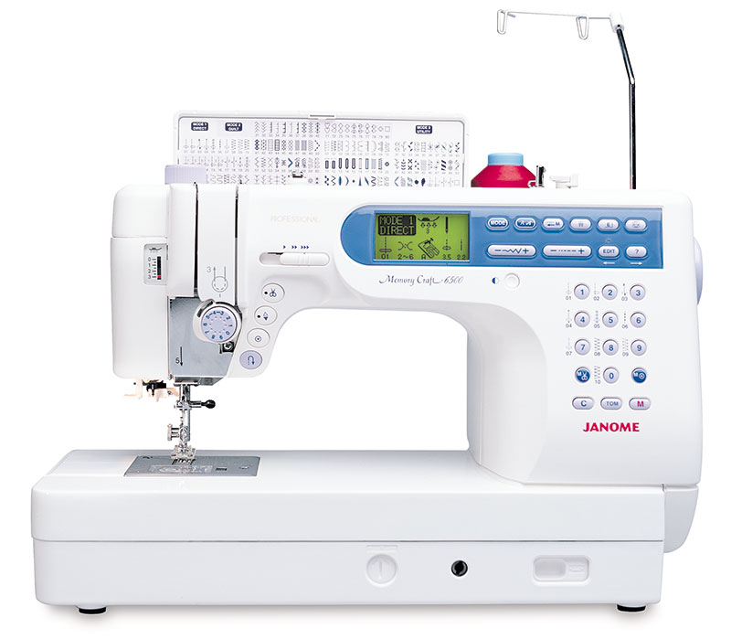 Janome Memory Craft 6500 Professional